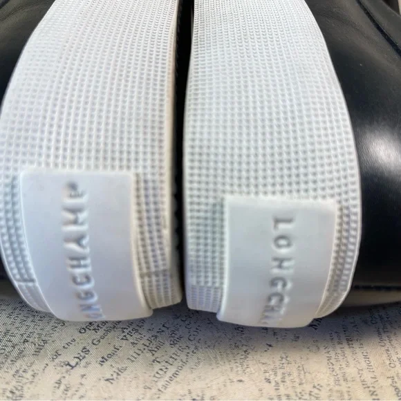 Longchamp Fall 2015 Ready to Wear Collection platform black leather loafers - Picture 9 of 14